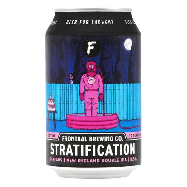 Frontaal Stratification Double NEIPA 0,33l 8.5% 0.33L, Beer