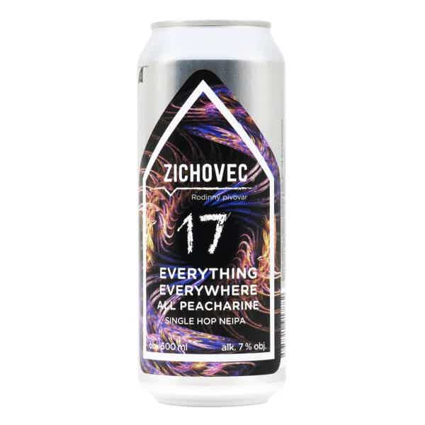 Zichovec Everything Everywhere All Peacharine 17 NEIPA 0,5l 7.0% 0.5L, Beer