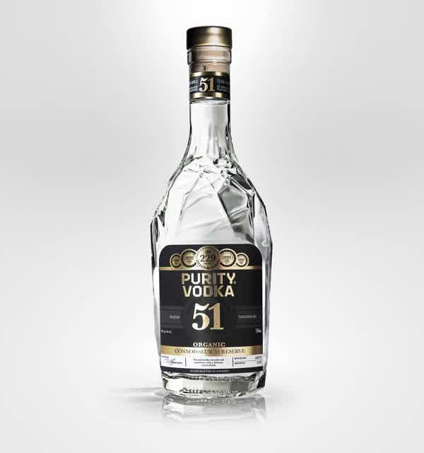 Purity Connoisseur 51 Reserve Organic Vodka 700 ml 40.0% 0.7L, Spirits
