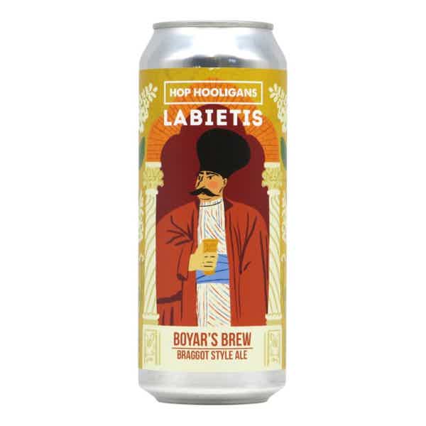 Hop Hooligans/Labietis Boyar's Brew Herbed Braggot Style Ale 0,5l 7.0% 0.5L, Beer