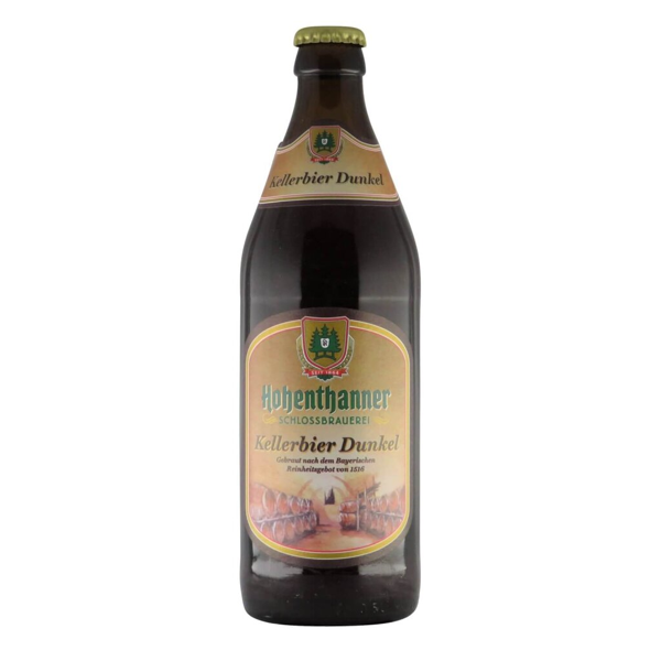Hohenthanner Kellerbier Dunkel 0,5l 5.7% 0.5L, Beer