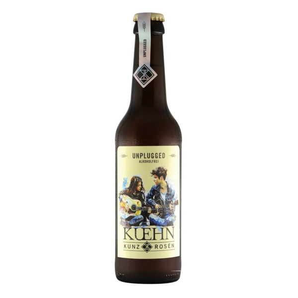 Kuehn Kunz Rosen Unplugged Alkoholfreies Pale Ale 0,33l 0.5% 0.33L, Beer