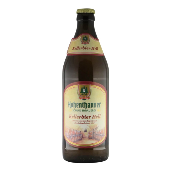 Hohenthanner Kellerbier Hell 0,5l 5.0% 0.5L, Beer