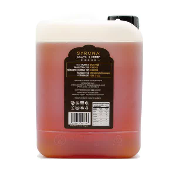 Syrona biologische agavesiroop 5L | Mexico 0.0% 5.0L, Non alcohol