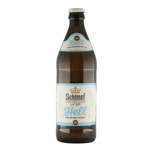 Schimpf Hell 0,5l 5.0% 0.5L, Beer