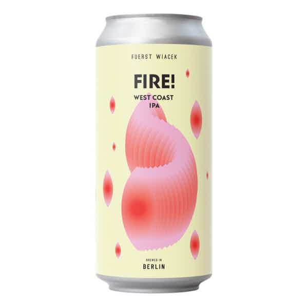 Fuerst Wiacek x Wren House Fire! West Coast IPA 0,44l 6.5% 0.44L, Beer