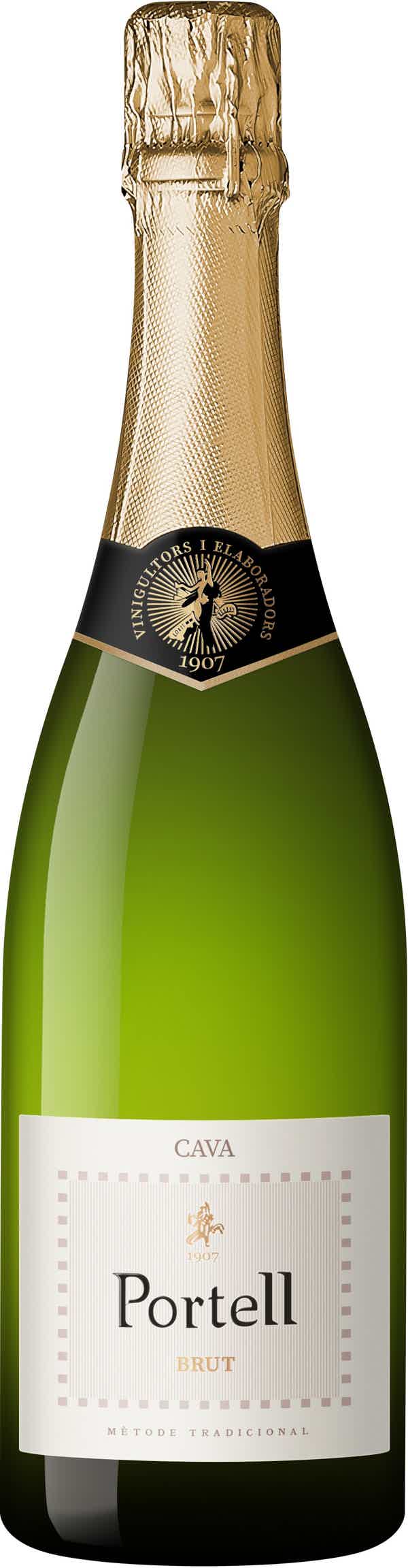 Portell Cava Brut 11.5% 0.75L, Sparkling Wine