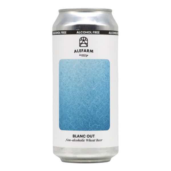 Alefarm Blanc Out Non-Alcoholic Wheat Beer 0,44l 0.5% 0.44L, Beer