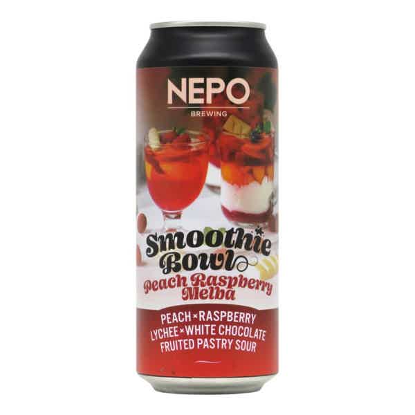 Nepomucen Smoothie Bowl - Peach Raspberry Melba Fruited Pastry Sour 0,5l 5.3% 0.5L, Beer