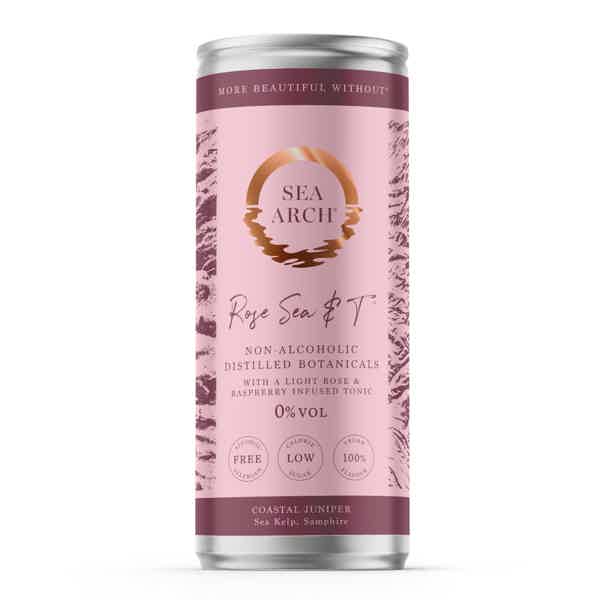 Nolo Collective - Sea Arch Rose Sea & T 0.0% 0.25L, Non alcohol