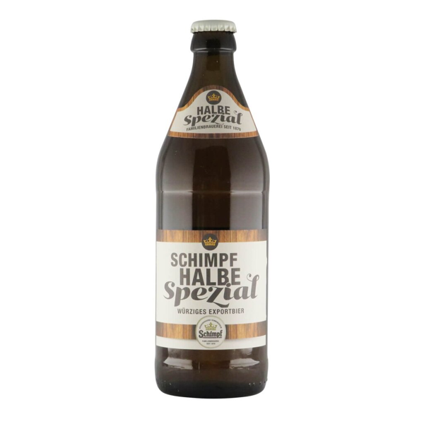 Schimpf Halbe Spezial 0,5l 5.2% 0.5L, Beer