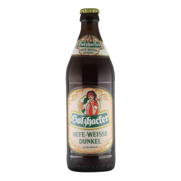Hohenthanner Holzhacker Hefe-Weisse Dunkel 0,5l 5.5% 0.5L, Beer