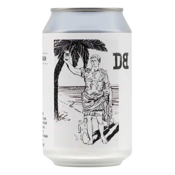 Dutch Bargain Black Tropical Beach Tropical Stout 0,33l 8.0% 0.33L, Beer