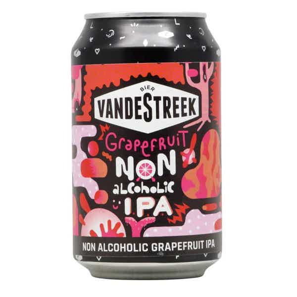 VandeStreek Grapefruit Non-Alcoholic IPA 0,33l 0.5% 0.33L, Beer