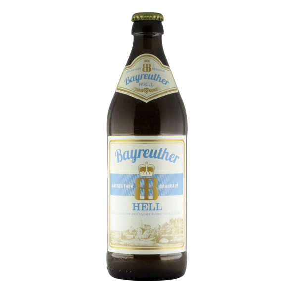 Bayreuther Hell 0,5l 4.9% 0.5L, Beer