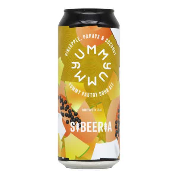 Sibeeria Yummy Pineapple, Papaya & Coconut Pastry Sour Ale 0,5l 5.1% 0.5L, Beer
