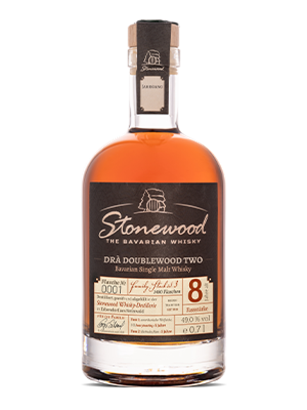 Stonewood Drà Doublewood Two - 0,7 l - Single Malt Whisky - 8 years - Rum Cask Finish - Cask Strength - strictly limited 49.0% 0.7L, Spirits