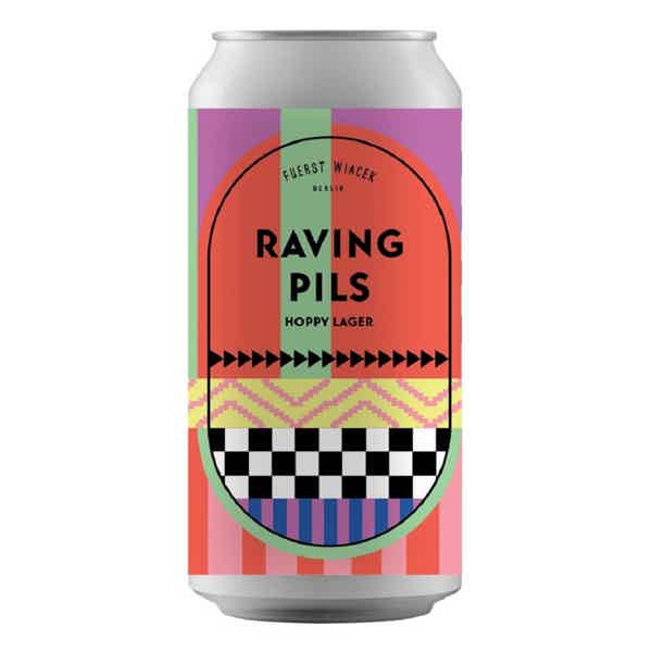 Fuerst Wiacek Raving Pils Hoppy Lager (New Batch 25) 0,44l 5.0% 0.44L, Beer
