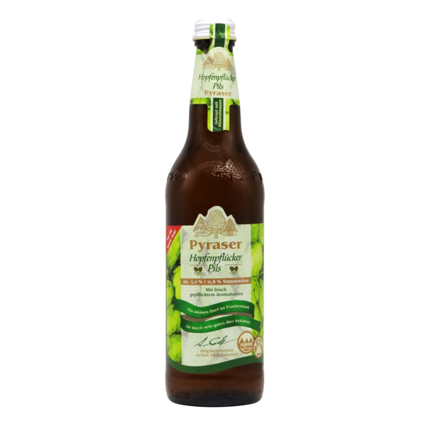 Pyraser Hopfenpflücker Pils 0,5l 5.0% 0.5L, Beer