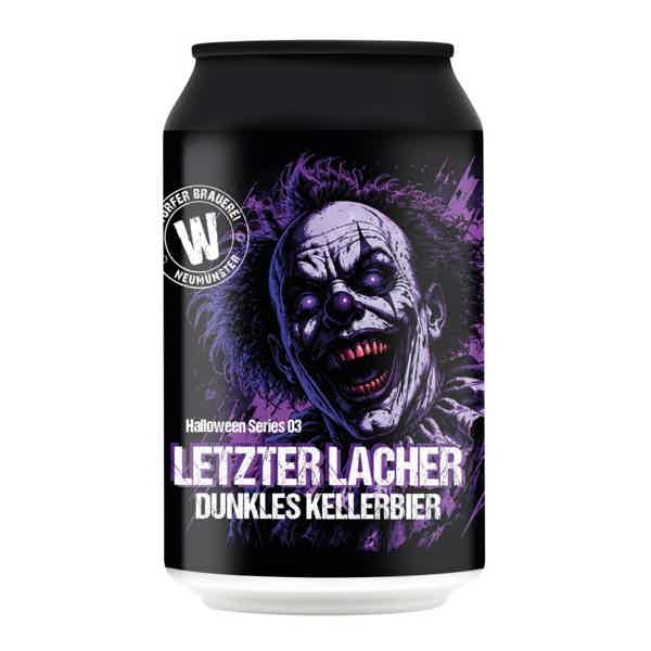 Wittorfer Letzter Lacher Dunkles Kellerbier (Halloween Series 03) 0,33l 5.2% 0.33L, Beer