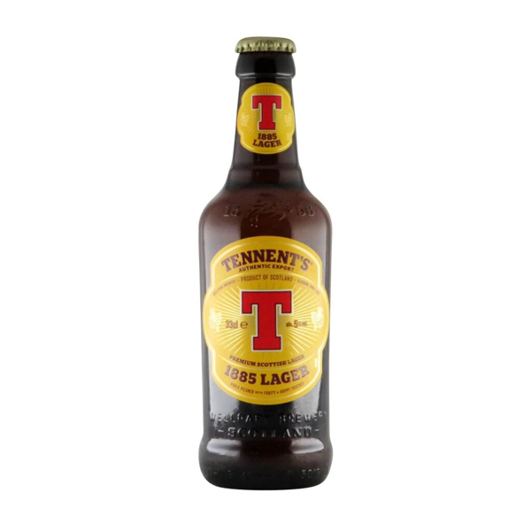 Tennent's 1885 Lager 0,33l 5.0% 0.33L, Beer