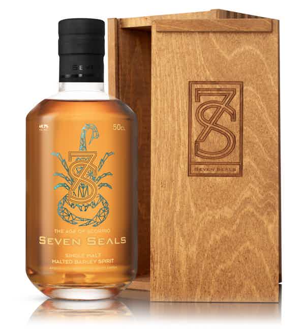 Seven Seals The Age of Scorpio American & French Oak Wood Finish 49.7% 0.5L, Spirits