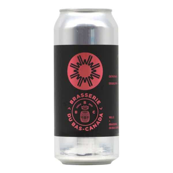 WILLS/Brasserie du Bas-Canada Outaouais Double New England IPA 0,473l 9.0% 0.473L, Beer