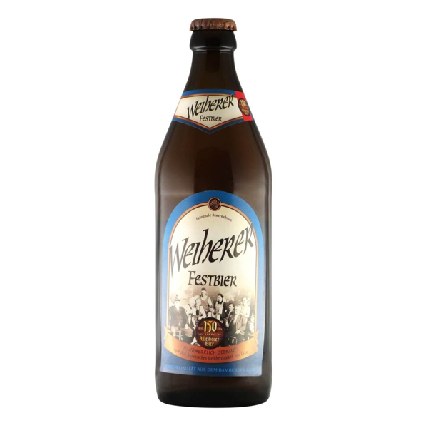 Weiherer Festbier 0,5l 5.8% 0.5L, Beer