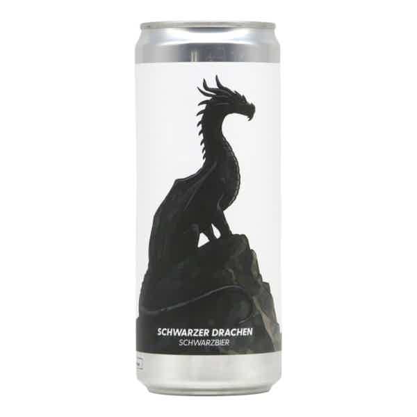 Brewski Schwarzer Drachen Schwarzbier 0,33l 5.3% 0.33L, Beer