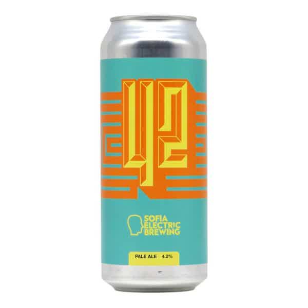 Sofia Electric 42 Pale Ale 0,5l 4.2% 0.5L, Beer