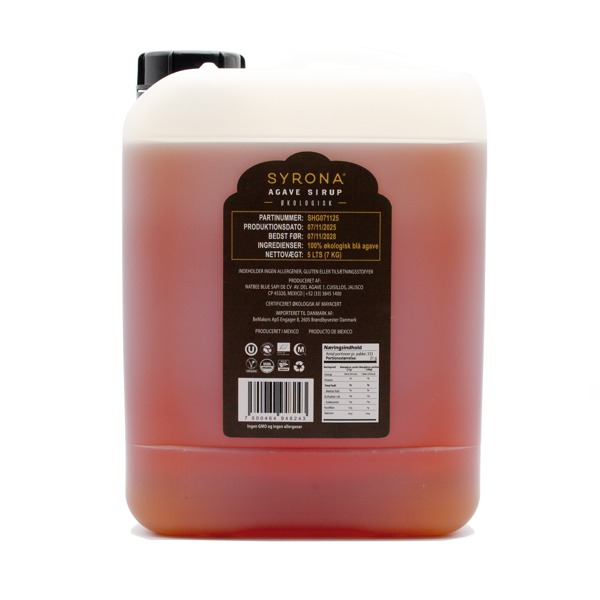 Syrona Bio-Agavensirup 5 L | Mexiko 0.0% 5.0L, Non alcohol