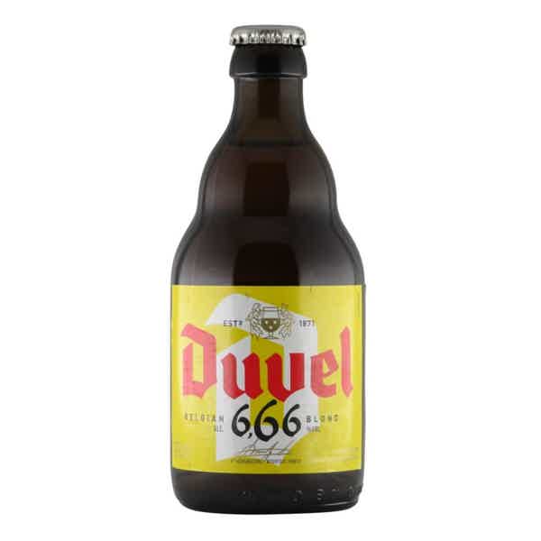 Duvel 6,66 Belgian Blond 0,33l 6.6% 0.33L, Beer