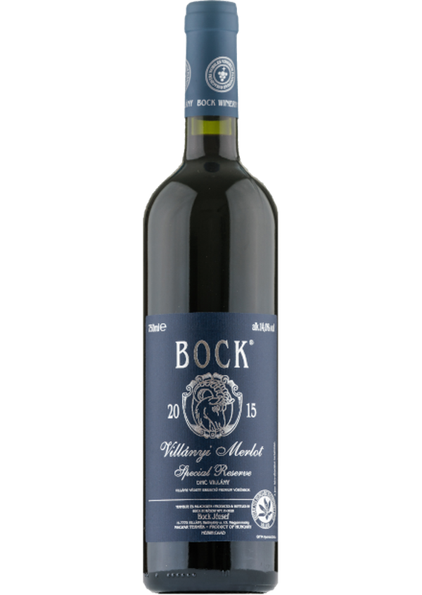 2019 Villanyi Merlot Reserve, Bock Winery 15.0% 0.75L, Wine