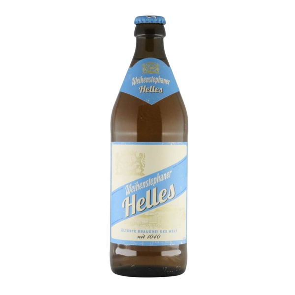 Weihenstephaner Helles 0,5l 4.8% 0.5L, Beer