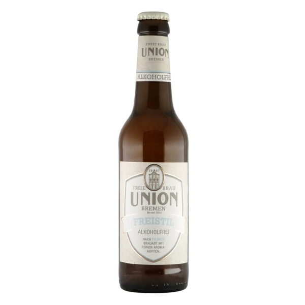 Freie Brau Union Bremen Pilsner alkoholfrei 0,33l 0.5% 0.33L, Beer