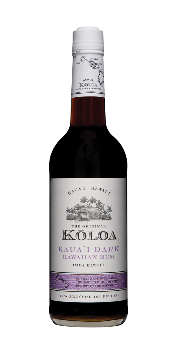 Koloa - Kaua'i Dark 40.0% 0.7L, Spirits