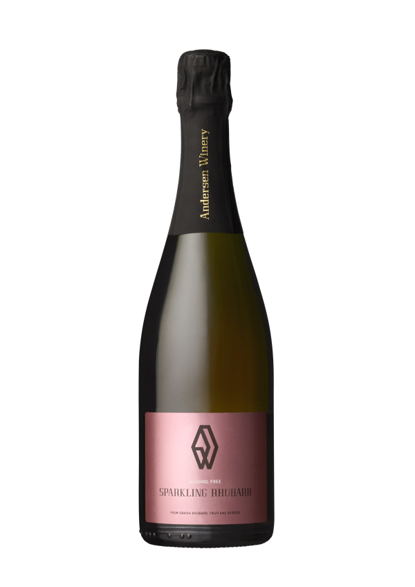 Andersen Winery - Sparkling Rhubarb (alcohol free) 0.3% 0.75L, Sparkling Wine