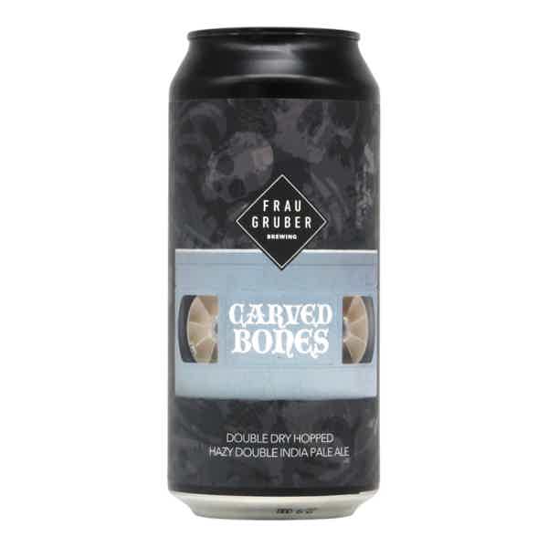 FrauGruber Carved Bones DDH Hazy DIPA 0,44l 7.6% 0.44L, Beer
