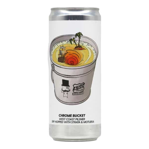 Brewski/450 North Brewing Chrome Bucket DH West Coast Pilsner 0,33l 5.6% 0.33L, Beer