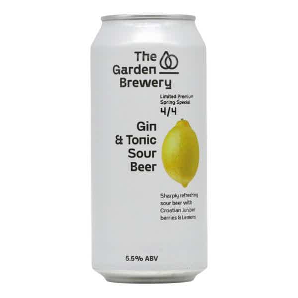 The Garden Brewery Gin & Tonic Sour 0,44l 5.5% 0.44L, Beer