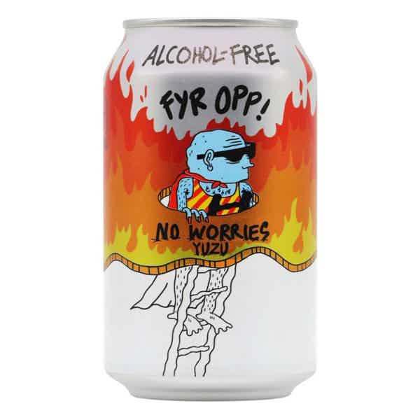 Lervig No Worries Yuzu Fyr OPP! Alkoholfrei 0,33l 0.5% 0.33L, Beer