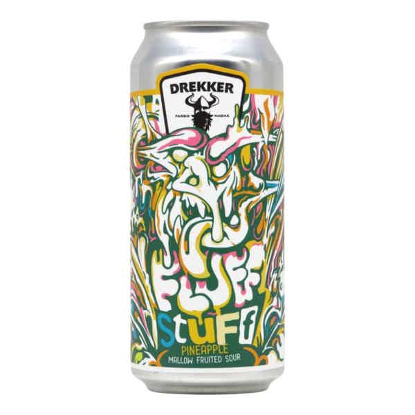 Drekker Fluff Stuff - Pineapple Smoothie Pastry Sour 0,473l 6.0% 0.473L, Beer