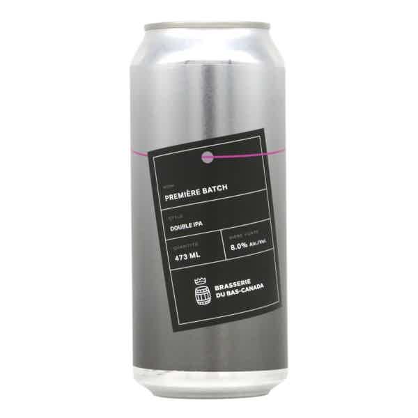 Brasserie du Bas-Canada Première Batch Double NEIPA 0,473l 8.0% 0.473L, Beer