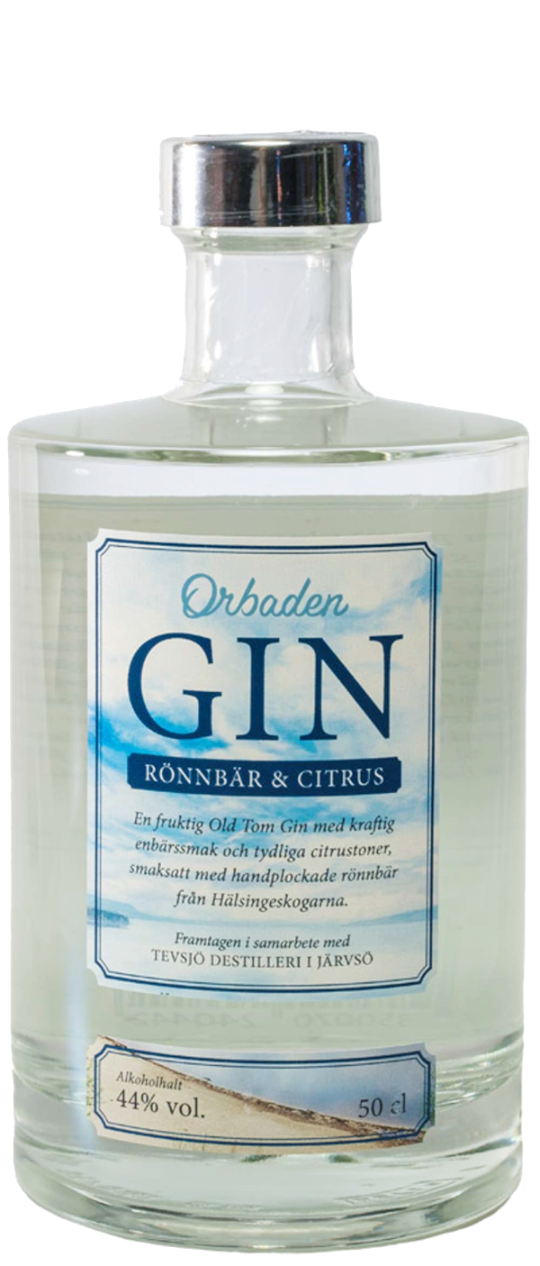 Orbaden Gin Rowanberry & Citrus 44.0% 0.5L, Spirits