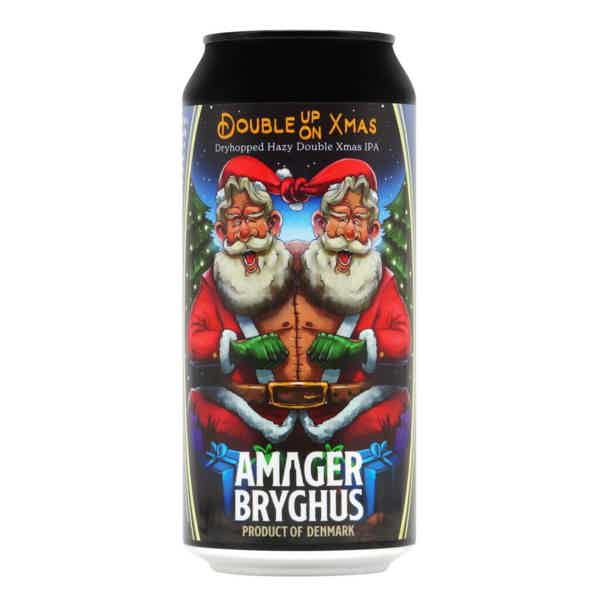 Amager Double Up on Xmas Imperial Xmas IPA 0,44l 9.0% 0.44L, Beer