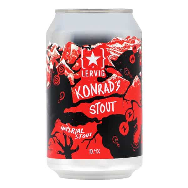 Lervig Konrad's Stout 0,33l 10.4% 0.33L, Beer