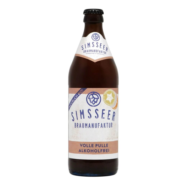 Simsseer Volle Pulle Alkoholfrei 0,5l 0.5% 0.5L, Beer