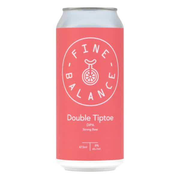 Fine Balance Double Tiptoe Double NEIPA 0,473l 8.0% 0.473L, Beer