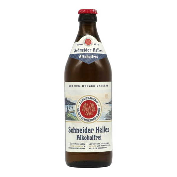 Schneider Helles Alkoholfrei 0,5l 0.5% 0.5L, Beer