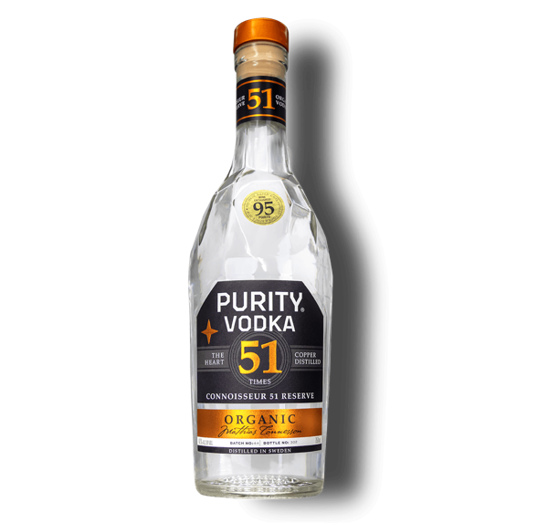 Purity Connoisseur 51 Reserve Organic Vodka 700 ml NL 40.0% 0.7L, Spirits